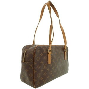 Louis Vuitton Monogram Brown Bag Leather Shoulder Cite